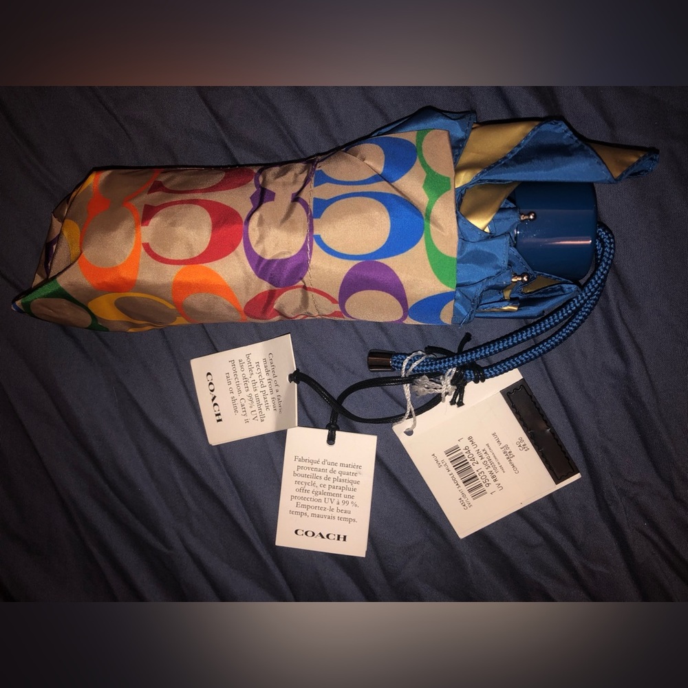 Coach umbrella